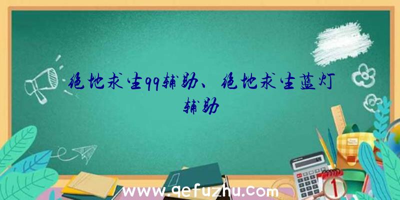 绝地求生qq辅助、绝地求生蓝灯辅助