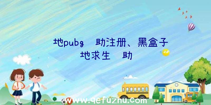 绝地pubg辅助注册、黑盒子绝地求生辅助