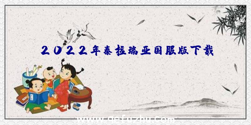 2022年泰拉瑞亚国服版下载