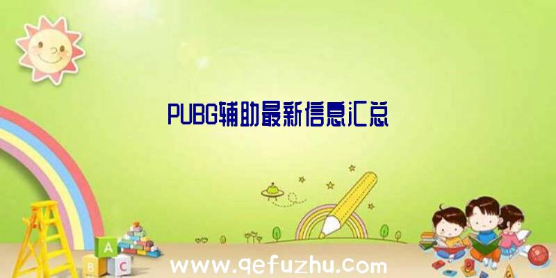 PUBG辅助最新信息汇总