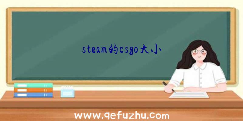 steam的csgo大小