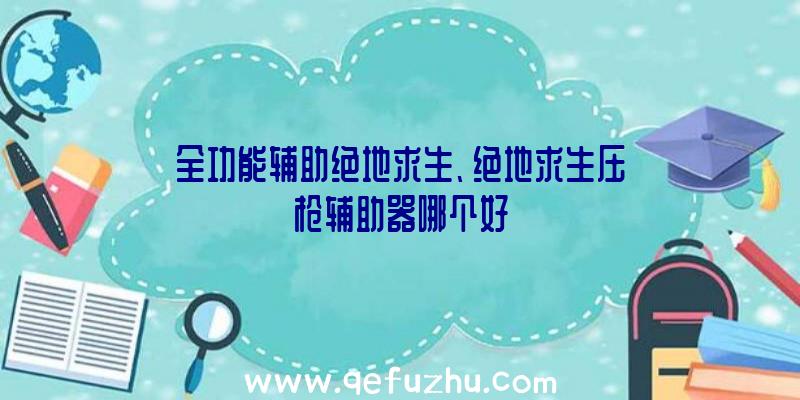 全功能辅助绝地求生、绝地求生压枪辅助器哪个好