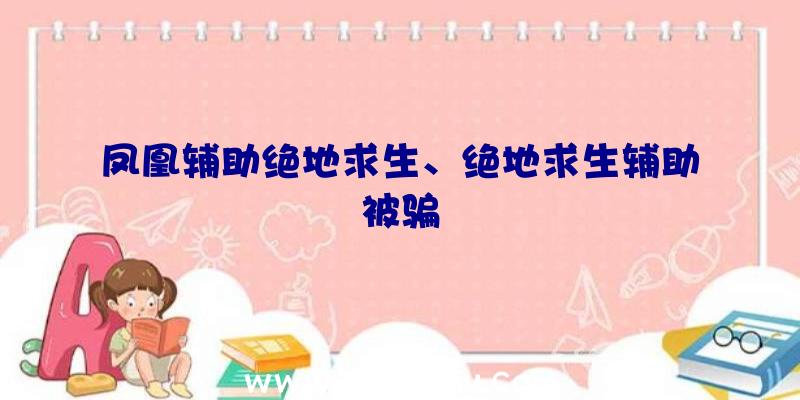 凤凰辅助绝地求生、绝地求生辅助被骗