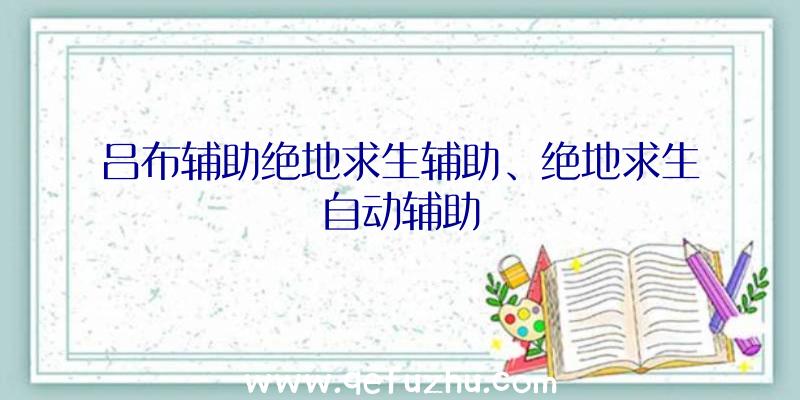 吕布辅助绝地求生辅助、绝地求生自动辅助