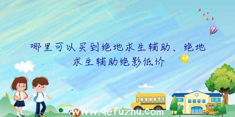 哪里可以买到绝地求生辅助、绝地求生辅助绝影低价