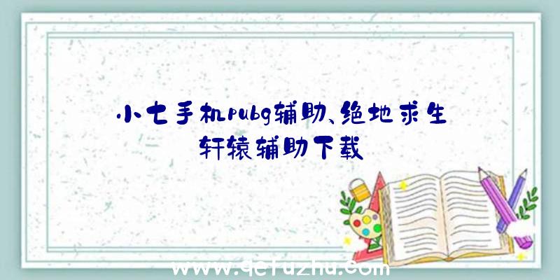 小七手机pubg辅助、绝地求生轩辕辅助下载