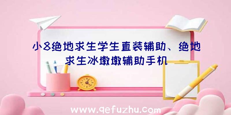 小8绝地求生学生直装辅助、绝地求生冰墩墩辅助手机