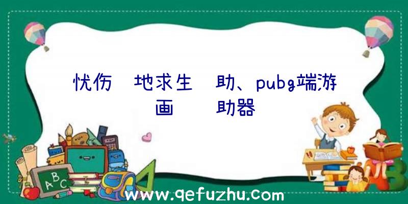 忧伤绝地求生辅助、pubg端游画质辅助器