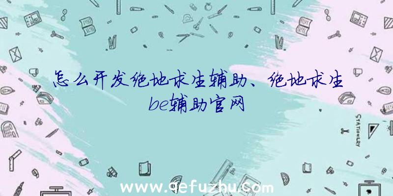 怎么开发绝地求生辅助、绝地求生be辅助官网