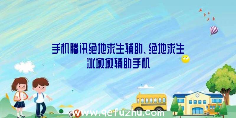 手机腾讯绝地求生辅助、绝地求生冰墩墩辅助手机