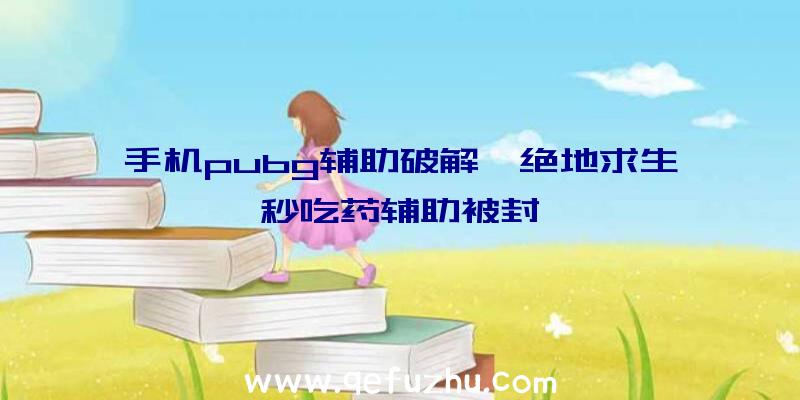 手机pubg辅助破解、绝地求生秒吃药辅助被封