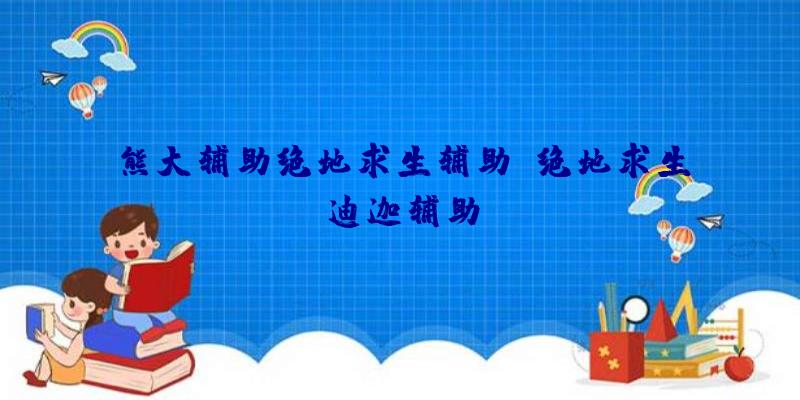 熊大辅助绝地求生辅助、绝地求生迪迦辅助