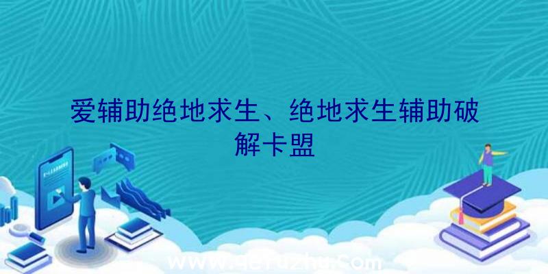 爱辅助绝地求生、绝地求生辅助破解卡盟