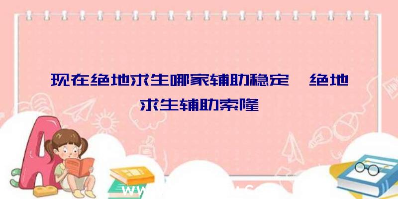 现在绝地求生哪家辅助稳定、绝地求生辅助索隆