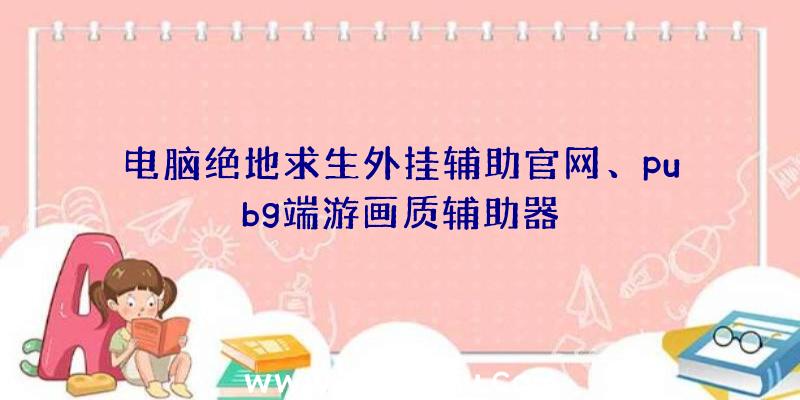 电脑绝地求生外挂辅助官网、pubg端游画质辅助器