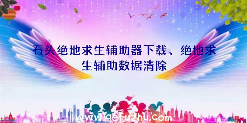 石头绝地求生辅助器下载、绝地求生辅助数据清除