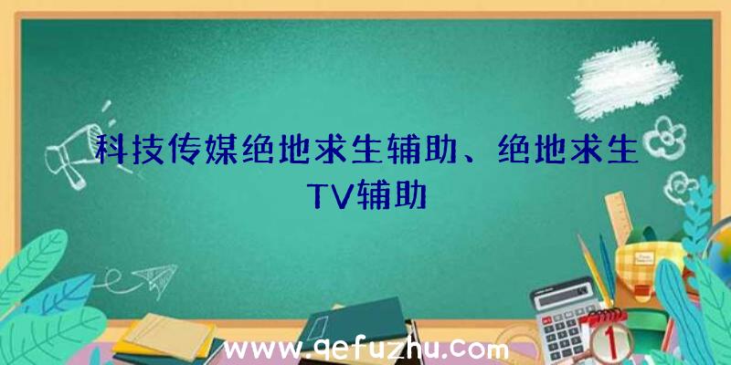 科技传媒绝地求生辅助、绝地求生TV辅助