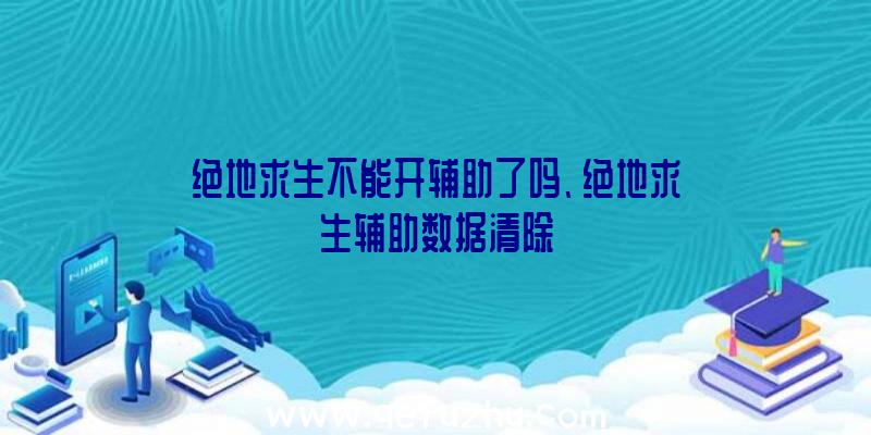 绝地求生不能开辅助了吗、绝地求生辅助数据清除