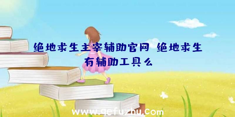 绝地求生主宰辅助官网、绝地求生有辅助工具么