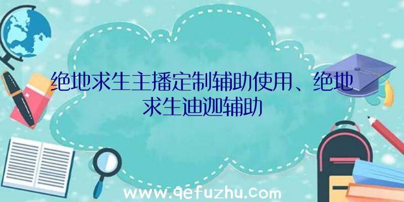 绝地求生主播定制辅助使用、绝地求生迪迦辅助