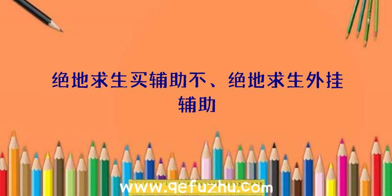 绝地求生买辅助不、绝地求生外挂辅助