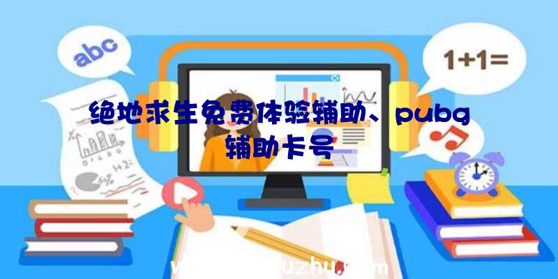 绝地求生免费体验辅助、pubg辅助卡号