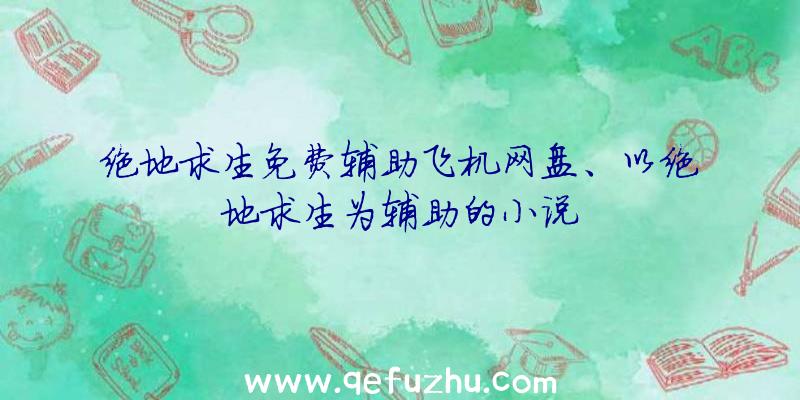 绝地求生免费辅助飞机网盘、以绝地求生为辅助的小说