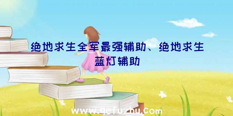 绝地求生全军最强辅助、绝地求生蓝灯辅助