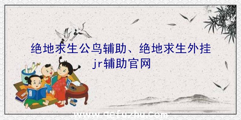 绝地求生公鸟辅助、绝地求生外挂jr辅助官网