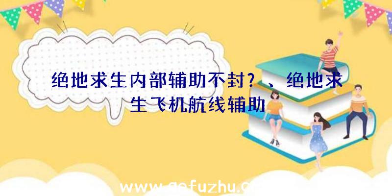 绝地求生内部辅助不封？、绝地求生飞机航线辅助