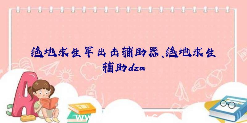 绝地求生军出击辅助器、绝地求生辅助dzm