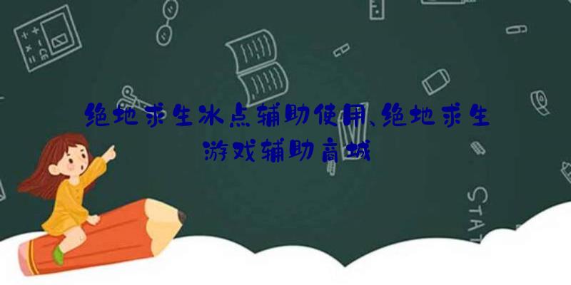 绝地求生冰点辅助使用、绝地求生游戏辅助商城