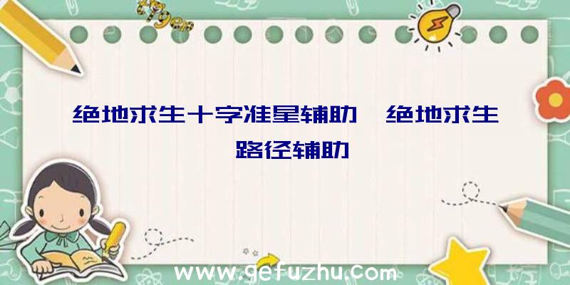 绝地求生十字准星辅助、绝地求生