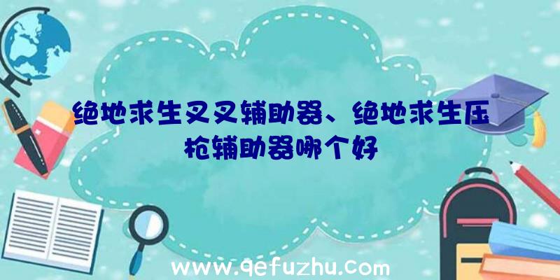 绝地求生叉叉辅助器、绝地求生压枪辅助器哪个好