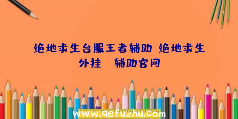 绝地求生台服王者辅助、绝地求生外挂jr辅助官网