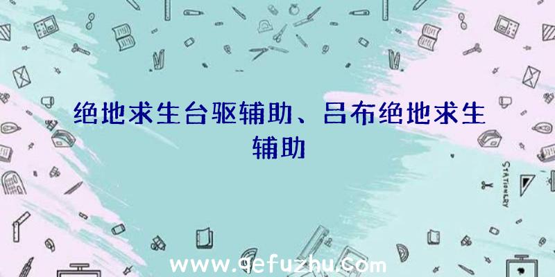 绝地求生台驱辅助、吕布绝地求生辅助