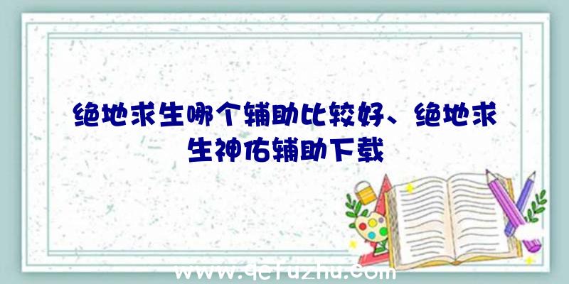 绝地求生哪个辅助比较好、绝地求生神佑辅助下载