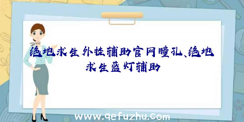 绝地求生外挂辅助官网瞳孔、绝地求生蓝灯辅助