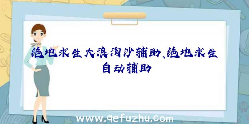 绝地求生大浪淘沙辅助、绝地求生自动辅助