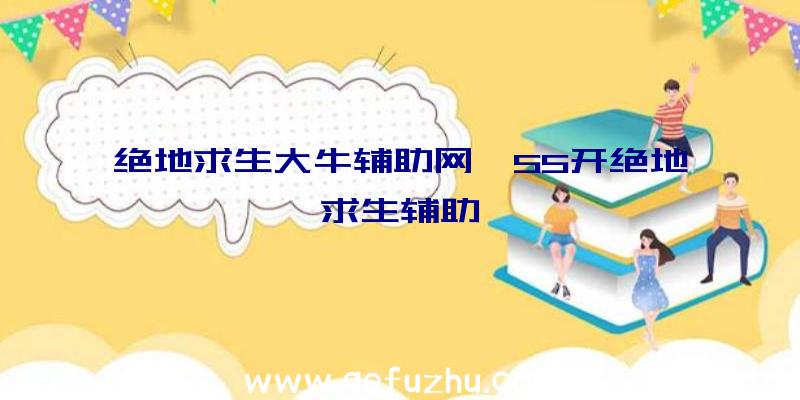 绝地求生大牛辅助网、55开绝地求生辅助