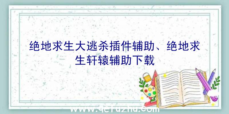 绝地求生大逃杀插件辅助、绝地求生轩辕辅助下载