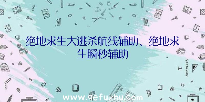 绝地求生大逃杀航线辅助、绝地求生瞬秒辅助