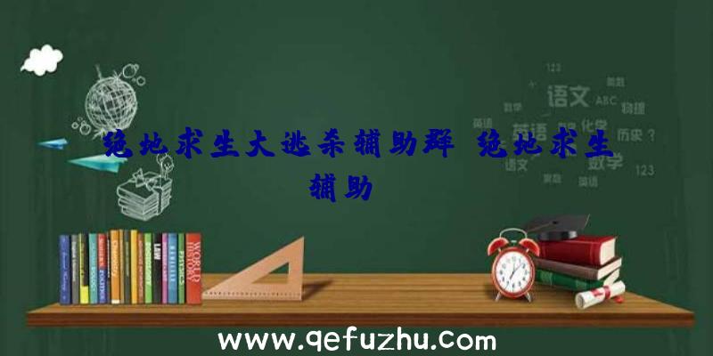 绝地求生大逃杀辅助群、绝地求生辅助dzm