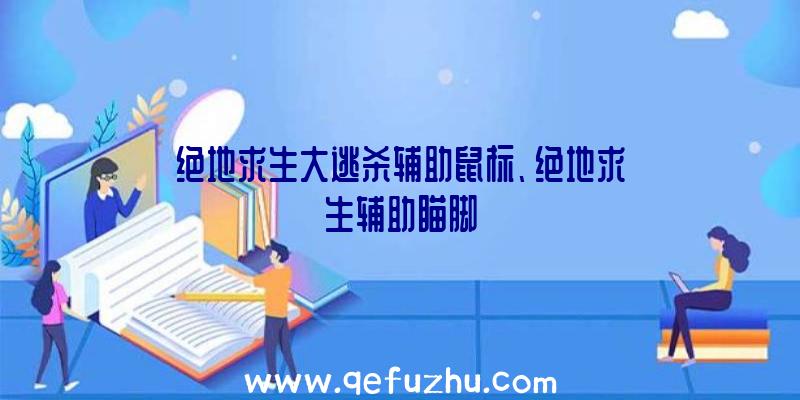 绝地求生大逃杀辅助鼠标、绝地求生辅助瞄脚