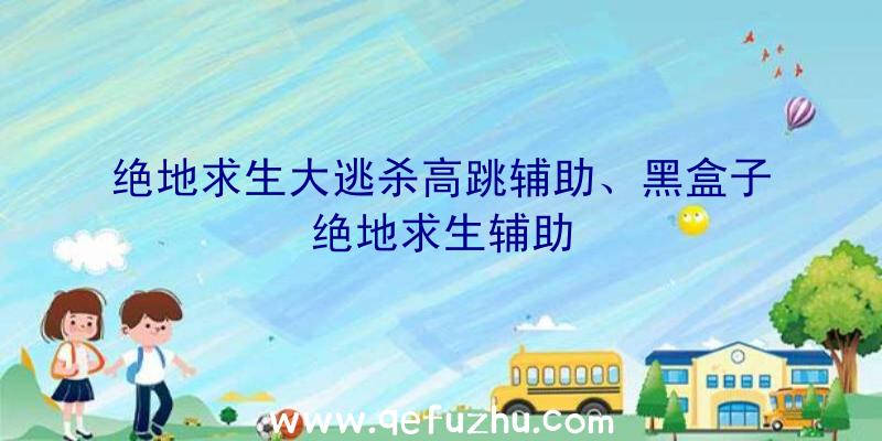 绝地求生大逃杀高跳辅助、黑盒子绝地求生辅助