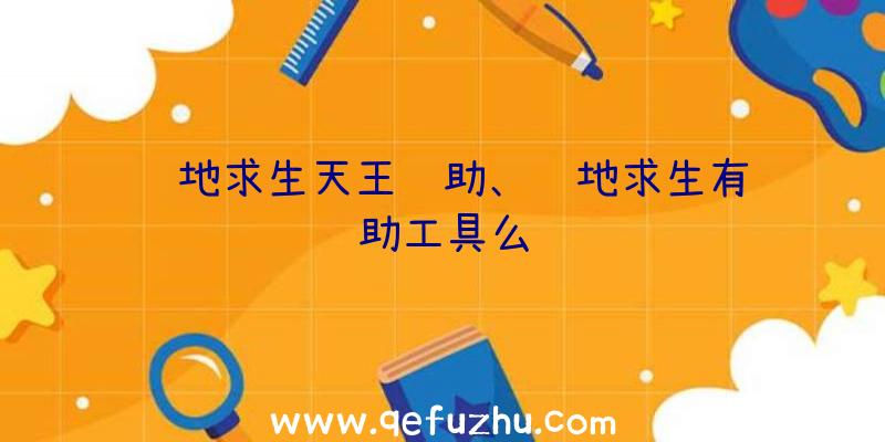 绝地求生天王辅助、绝地求生有辅助工具么