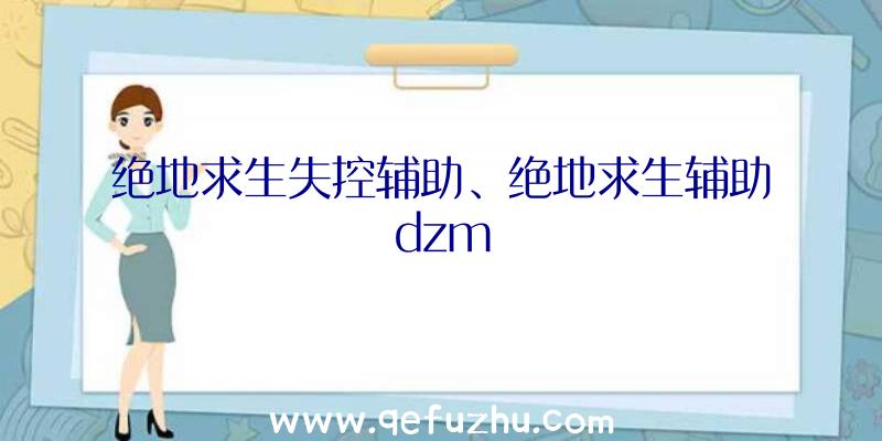 绝地求生失控辅助、绝地求生辅助dzm