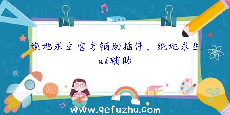 绝地求生官方辅助插件、绝地求生wk辅助