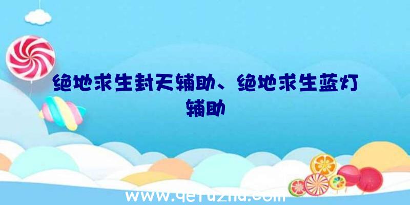 绝地求生封天辅助、绝地求生蓝灯辅助