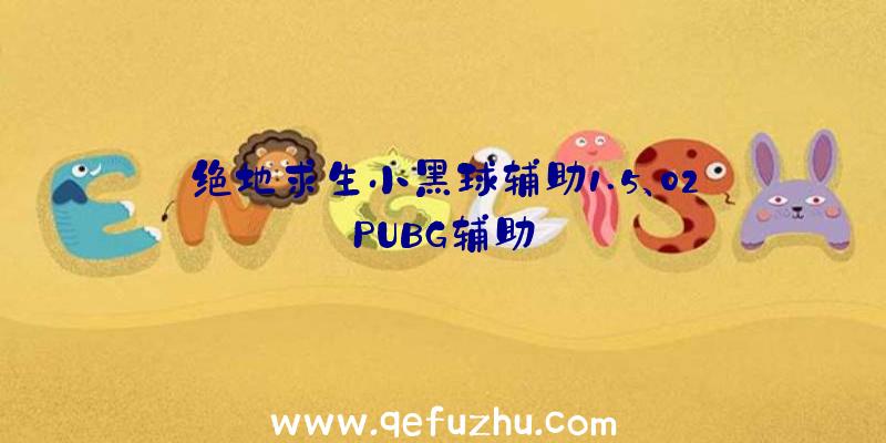 绝地求生小黑球辅助1.5、02PUBG辅助